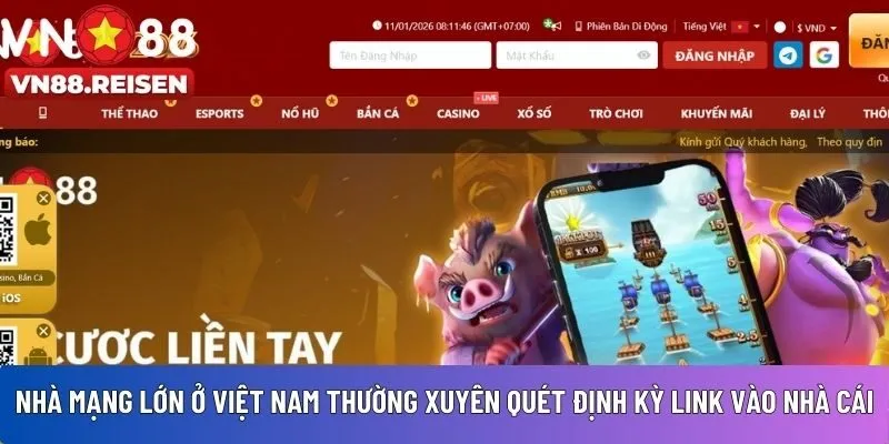quét định kỳ link vào nhà cái